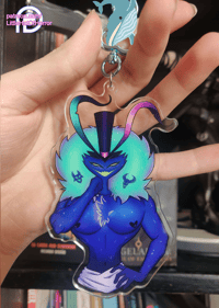 Image 2 of 18+ LEWD ASMODEUS - ACRYLIC CHARM KEYCHAIN