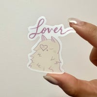 Image 3 of LOVER Cat Stickers