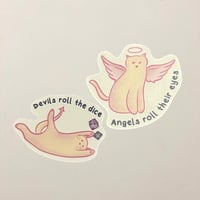 Image 2 of LOVER Cat Stickers