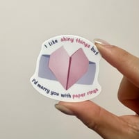 Paper Ring Sticker