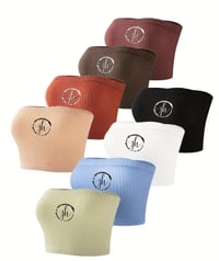 Image 3 of JH Brand Cotton Womens Thick Tube Top