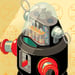 Image of Robby the Robot, Nomura, 1950s, Isometric Study No. 12 