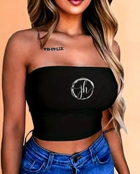 Image 1 of JH Brand Cotton Womens Thick Tube Top
