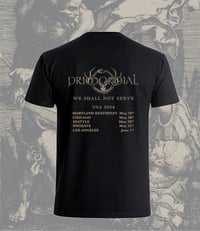 Image 2 of PRIMORDIAL - 2024 Tour T-shirt (pre-order)