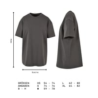 Image 5 of "Roar" Oversized Shirt (super light lavender/black)