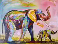 Elephant mother 