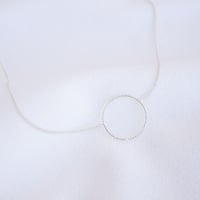 Image 3 of Collier Court SÉLÉNÉ Or/Argent