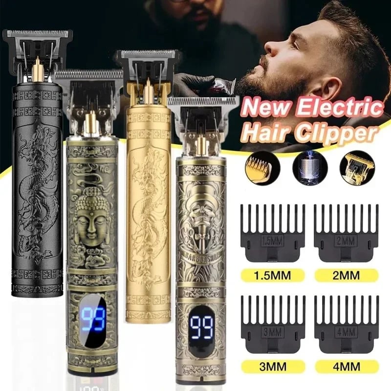 Hot Rechargeable Hair Machine Clippers Beard Shaver Professional Electric Trimmer 