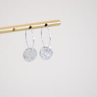 Image 4 of Mini Créoles KEI Or/Argent