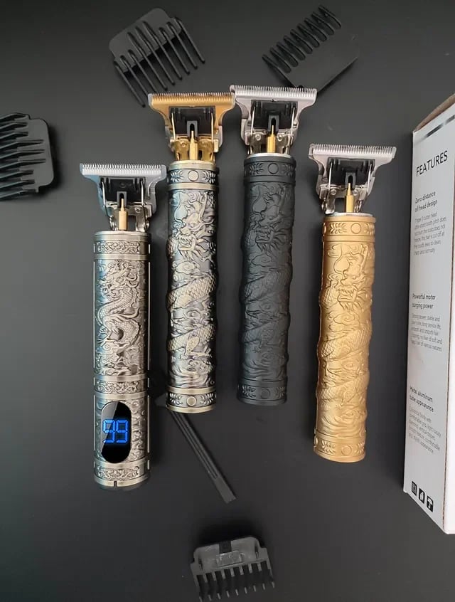 2024 Professional Electric Shaver Men Beard Mower Trimmer Barber Shaving Machine T-9 Hair Clipper