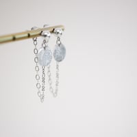 Image 5 of Boucles d'Oreilles Clous KEI Or/Argent