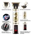 2024 Professional Electric Shaver Men Beard  Mower Trimmer Barber Shaving Machine T-9 Hair Clipper