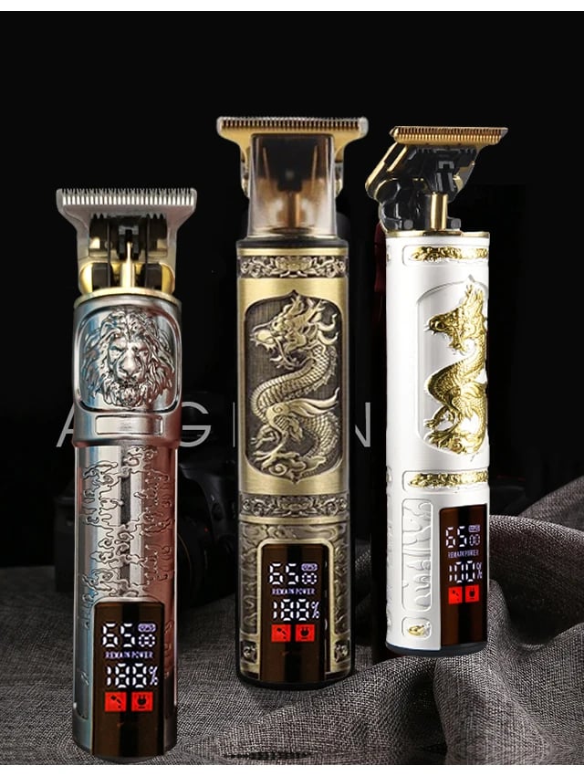 2024 Professional Electric Shaver Men Beard Mower Trimmer Barber Shaving Machine T-9 Hair Clipper
