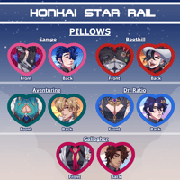 Image 1 of (PRE-ORDER) Honkai Star Rail Pillows