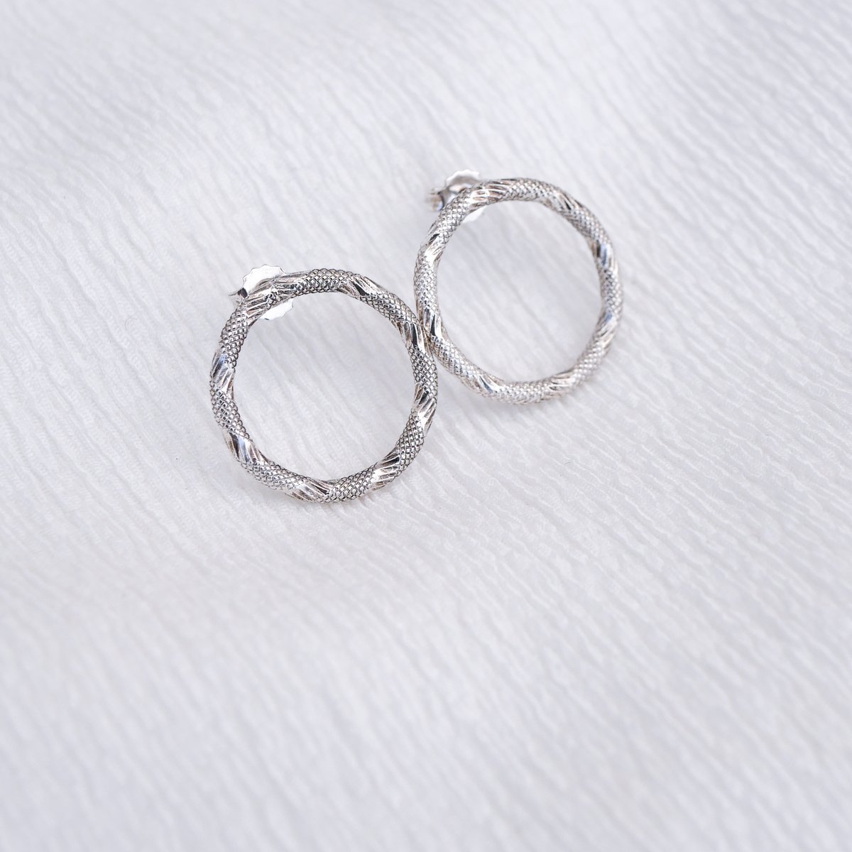 Image of Boucles d'Oreilles ZELIE Or/Argent