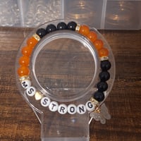 Image 1 of MS Awareness Bracelet