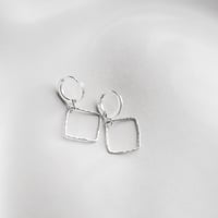 Image 3 of Mini Créoles KIZA Or/Argent