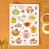 Kitshy Teapots Sticker Sheet