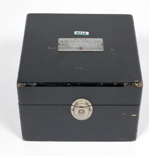 Image of Kodak Wide Field Ektar 7 1/2" [190mm] F6.3 Lens in Ilex #4 Shutter EI306 #9219