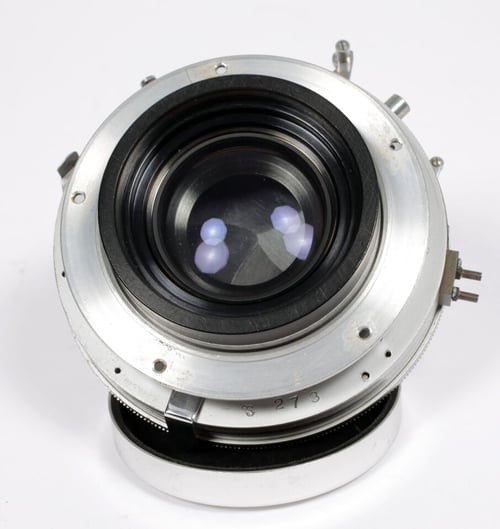 Image of Kodak Wide Field Ektar 7 1/2" [190mm] F6.3 Lens in Ilex #4 Shutter EI306 #9219