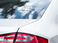 Image 3 of No Quiero Vida Car Decal(2 pack)