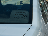 Image 4 of No Quiero Vida Car Decal(2 pack)