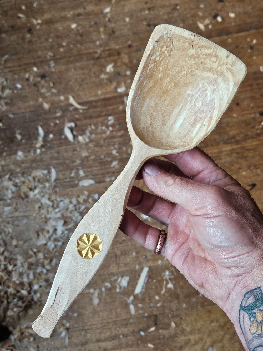 Image of Birch Star Serving/Cooking Soulspoon 