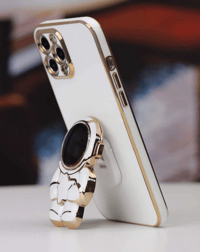 iPhone Case With Astronaut Design Phone Holder Compatible With iPhone