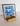 Cyanotype sur verre de carotte sauvage