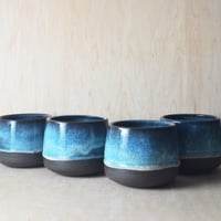 Image 2 of variegated blue tumblers