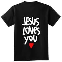 Image 1 of JESUS LOVES YOU T-Shirt