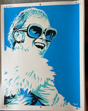 Image of "Perkins 77" Art Print Series - 7729 Elton John