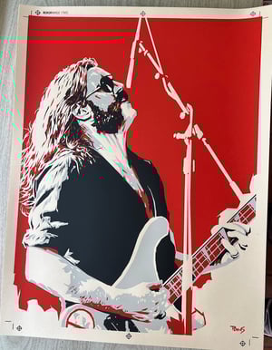 Image of "Perkins 77" Art Print Series - 7730 Lemmy Kilmister