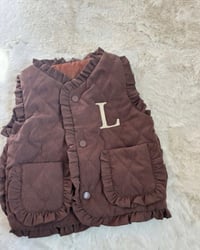 Embroided Quilted Gilet