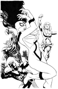 Avengers #32 (Spider-Woman Variant)