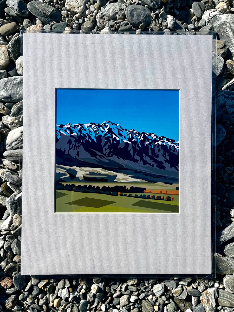 Image of The Remarkables signed print