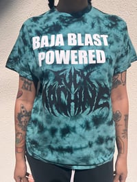 Image 2 of Baja Blast Powered Fuck Machine Tie Dye T-Shirt