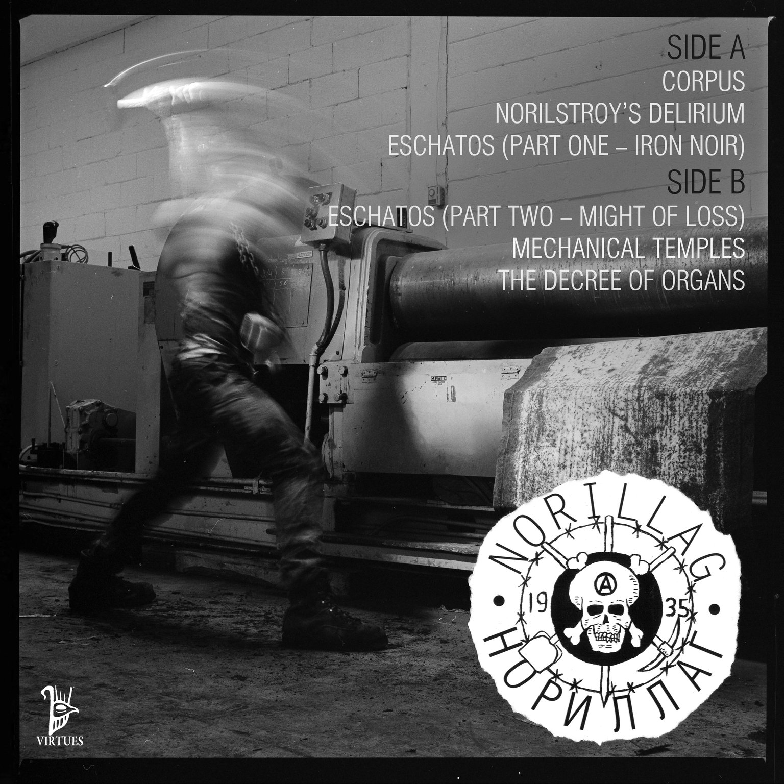 Norillag The Union Of Death LP Virtues