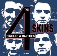 4-SKINS - "Singles & Rarities" 2xLP 