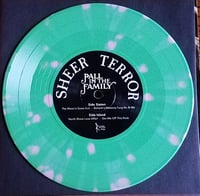 Image 2 of SHEER TERROR - "Pall In The Family" 7" EP (Splatter Vinyl) 