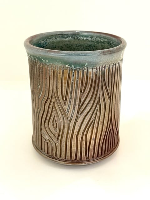 Image of Wood Fired Tumbler_Carved2