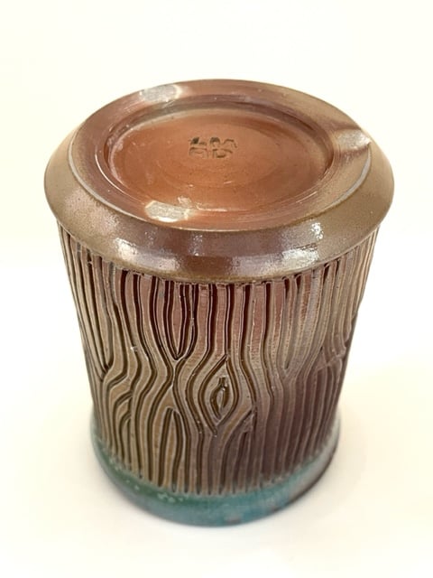 Image of Wood Fired Tumbler_Carved2