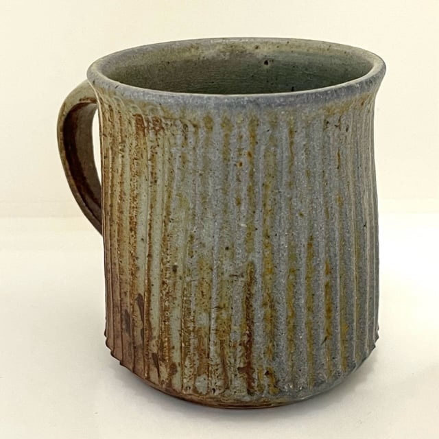 Image of  Wood Fired Mug_Vertical Facets 2