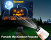 MSL Mini Projector 4K 1080P Support, Portable Projector WiFi6 BT 5.0 Android 11