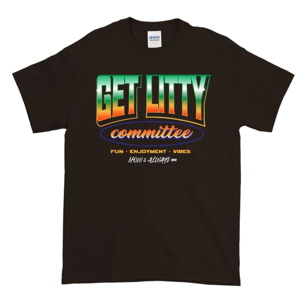 Image of Get Litty (Brown T-Shirt)