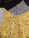 Handkerchief-print leather