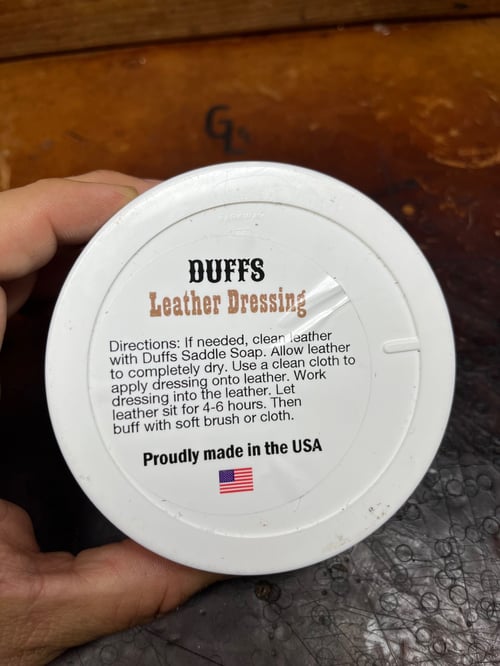Image of Duff's Leather Dressing (6oz)