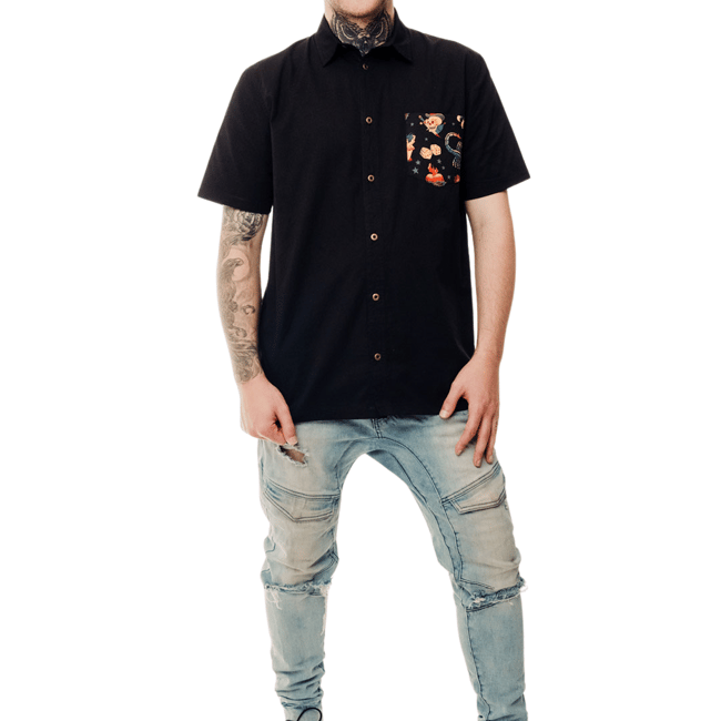 Black Tattoo Shirt