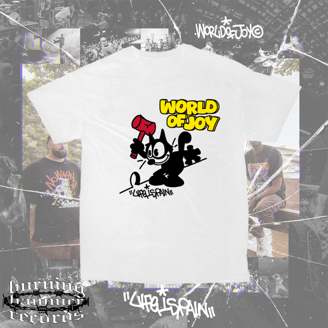 World of Joy - 'Life is Pain' Record/Tee/Jersey Bundle