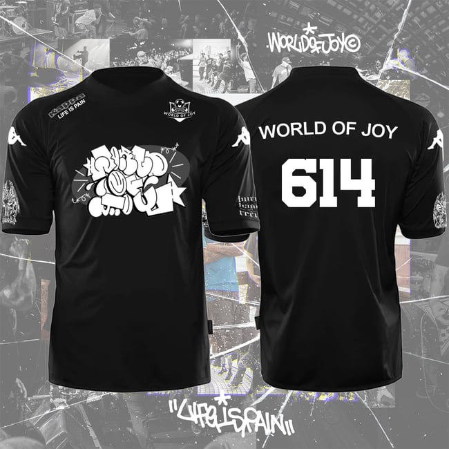 World of Joy - 'Life is Pain' Record/Tee/Jersey Bundle